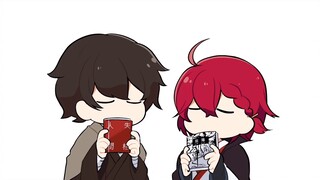 [Mô tả và sửa đổi chữ viết tay] Wenye✖️Wen Lian Dazai Osamu đến hôn