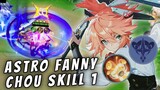 HYPER FANNY + CHOU SKILL 1 !! CHOU UNLIMITED GOLD IS BACK !! MAGIC CHESS MOBILE LEGENDS