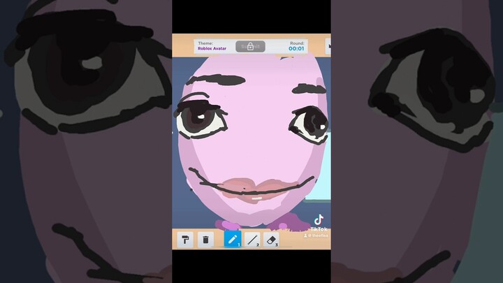 The Most Beautiful Face in Roblox Speed Draw ðŸ˜¨ðŸ˜�