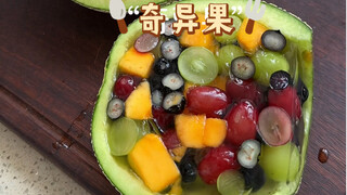 自制“奇异果”，吃的他脑回路一片混乱