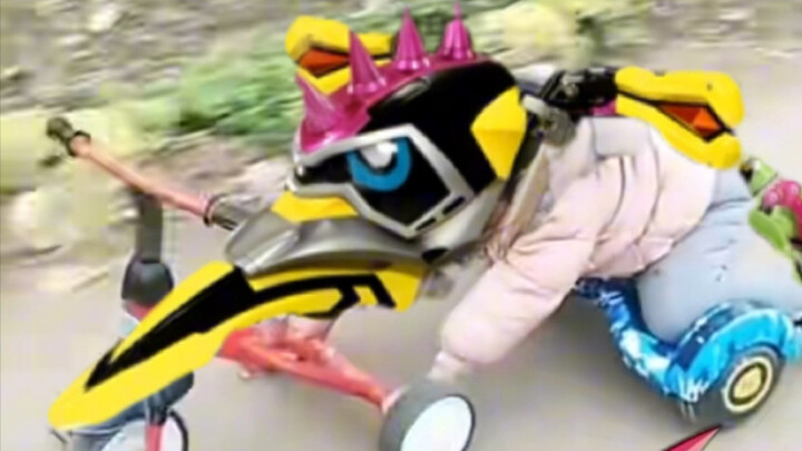 Check out Kamen Rider Lazer
