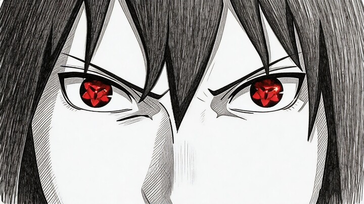Naruto Uchiha Sasuke dengan CD tak terbatas, yang menjawab anjing ungu hanyalah versi terbaik diriny