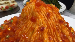 طريقة عمل هريس البطاطس على طريقة البركان المنزلي، شكرًا للأصدقاء على دعمهم