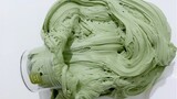 Thử nghiệm chất nhờn slime: Matcha Mousse
