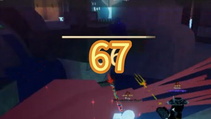 reaching lvl 67 in fisch