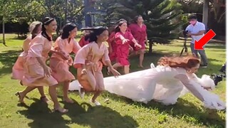 Naku! Kawawa naman ang Bride! ! HAHAH Funniest Fail Moments sa 2022