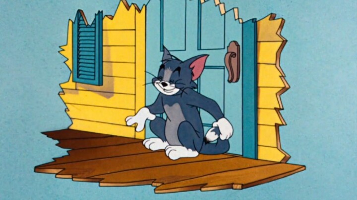 Tom went home and there was only the security door standing here.