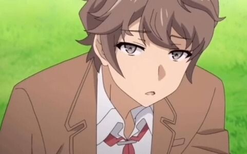 Dùng vẻ mặt bình tĩnh nhất và nói những lời dâm đãng nhất #梓川咲太# anime clip