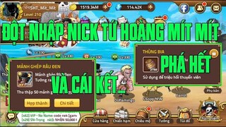 Hải Tặc Đại Chiến - ĐƯỢC TỨ HOÀNG MÍT MÍT TIN TƯỞNG GIAO ACC...VÀ 1 PHA PHÁ HẾT TÀI NGUYÊN CỦA GẤU..