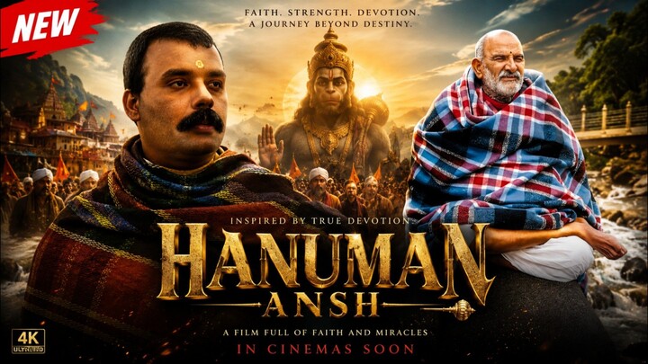 🔥 Hanuman Ansh (2026) | Hindi Full Movie | Neem Karoli Baba | Devotional & Spiritual Film 🙏🚩📽️🎥