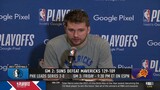 Luka Doncic on loss Suns: "We believe, man. They’ve got to win four, so it’s not over yet."