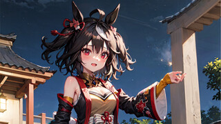 【赛马娘/AI绘画】北部玄驹 小北决胜服