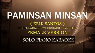 PAMINSAN MINSAN ( FEMALE VERSION ) ( ERIK SANTOS ) (COVER_CY)