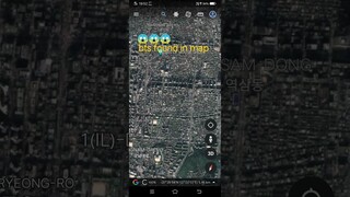 😬😬bts found in Google map😱😱😱