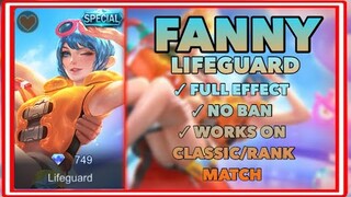 Fanny Revamp Lifeguard Skin Script Full Frame + Effect | Mobile Legends