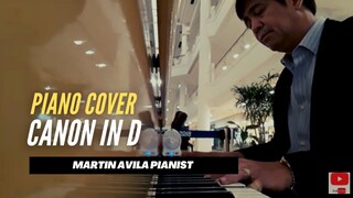 Canon in D by Pachelbel | Martin Avila Piano Cover at Glorietta 3