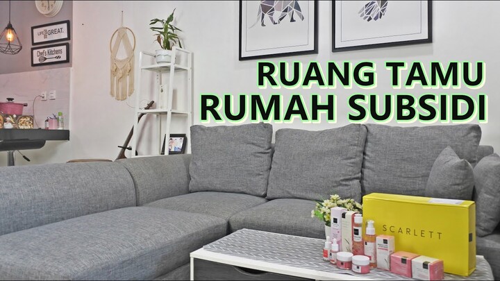 Ruang Tamu Minimalis Sederhana Rumah Subsidi Type 30/60