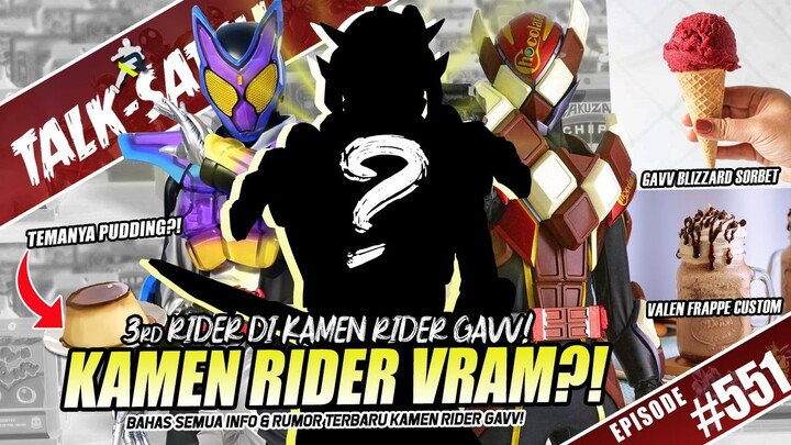 KAMEN RIDER VRAM?! 3rd RIDER DI GAVV! VRATSUM GEAR, GAVV BLIZZARD SORBET dll! 🔥