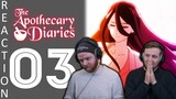 SOS Bros React - Apothecary Diaries Episode 3 - The Unsettling Matter of the Spirit