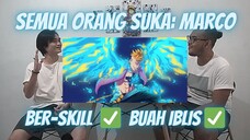 Orang ini kekurangannya apa sih - Marco the phoenix | One Piece