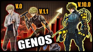 CONOCES LAS 10 VERSIONES DE GENOS ??? - ONE PUNCH MAN