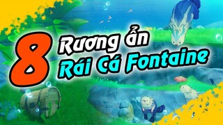 GI 4.0 | 8 Rương ẩn của những bé Rái Cá  | Rương Ẩn Fontaine 4.0