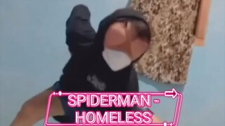 LATIHAN CASTING SPIDERMAN - HOMELESS