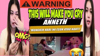 ANNETH - MUNGKIN HARI INI ESOK ATAU NANTI (OFFICIAL MUSIC VIDEO) | EMOTIONAL REACTION