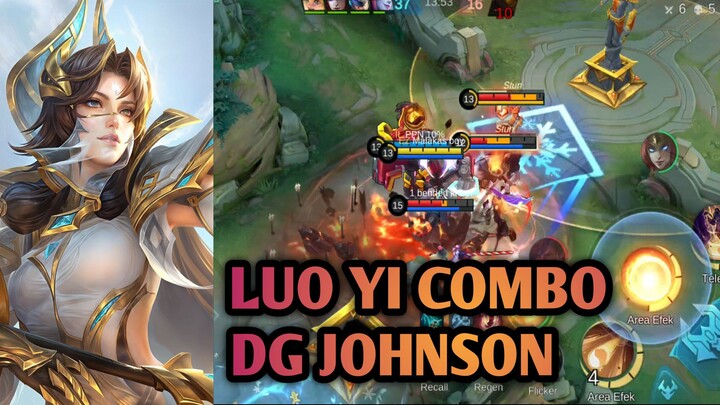 TELEPORT LUO YI BIKIN KAGET MUSUH | GAMEPLAY LUO YI MLBB