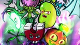 [Fanart][PvZ] Powerful Pea fights zombie army