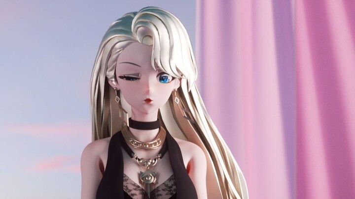 【MMD】Tempat tidur di belakangmu membutuhkan orang baik❤[Nai Lin‖Brook]