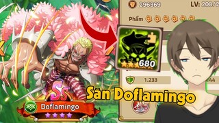 [Hải Tặc Đại Chiến] Mở 700 Mảnh SS L1 Săn Thất Vũ Hải  Doflamingo Và Cái Kết