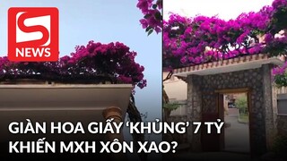 Sự thật về clip giàn hoa giấy 'khủng' hét giá 7 tỷ khiến mạng xã hội xôn xao