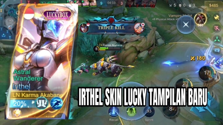 IRTHEL SKIN LUCKY TAMPILAN BARU