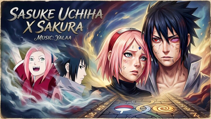 SASUKE UCIHA X SAKURA_YALAA [ AMV/EDIT ] 4K FHD SPESIAL VIDEO BARUU 🔥🔥🔥