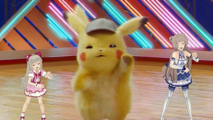 Momo will accompany you to watch the cutest movie "Detective Pikachu Mo" in 5 minutes
