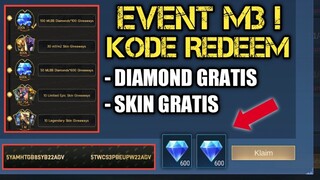 EVENT UNTUK PLAYER GRATISAN !! KODE REDEEM DIAMOND & SKIN GRATIS ! EVENT M3 NIMO MILESTONE