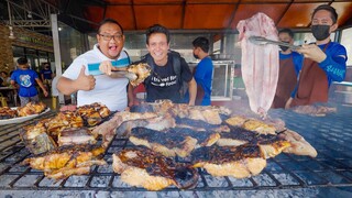 Filipino Food - Extremely Popular!! FISH BARBECUE + Kinilaw in Cebu, Philippines!