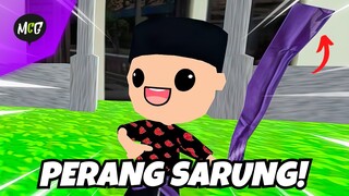 Bocil Pada Perang Sarung Saat Tarawih?