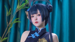 Um... Tidak mudah menyelinap keluar｜Azure Files Princess Saki cos｜4K