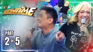 Vice, napatakbo dahil kay Ogie | It’s Showtime April 25, 2024 | Part 2 of 5