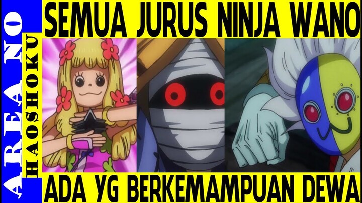 Oda Akhirnya Ungkap Semua Jurus Ninja Versi One Piece