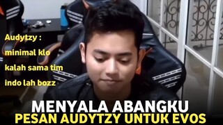 Bukan Audytzy klo tidak tengil  || Pesan Khusus RBL Audytzy untuk Evos Glory