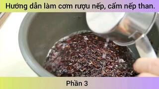 Hướng dẫn làm cơm rượu nếp, cẩm nếp than #3