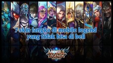 7 skin langka di mobile legend yang tidak bisa di beli