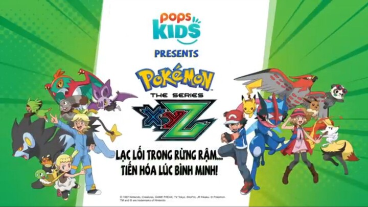 Pokemon [S19 XYZ]  Tập 125 : Lạc Lối Trong Rừng Rậm ... Tiến Hóa Lúc Bình Minh! Lồng Tiếng
