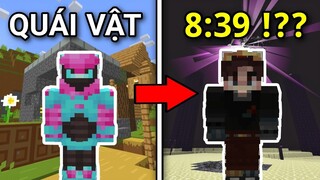 2 Quái Vật của Minecraft Speedrun