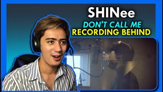 [FRIDAY w/ SHINee] 'Don't Call Me' Recording Behind | Behind the SHINee REACTION