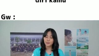 POV : lu disuruh menjelaskan diri lu