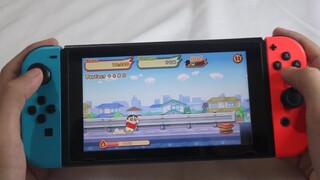 Crayon Shinchan The Storm Called Flaming Kasabuke Runner Nintendo Switch Gameplay Handheld